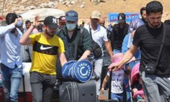 44 bin Suriyeli daha bayram için ülkesine gitti. Evlenmek için giden de var