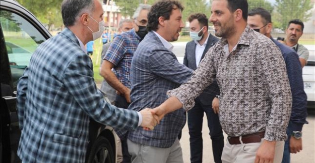 Başkan Alper Taban’dan İnegölspor’a Ziyaret