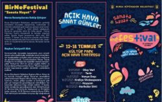 Bursa sokakları  ‘Bir NeFestival’ ile renkleniyor