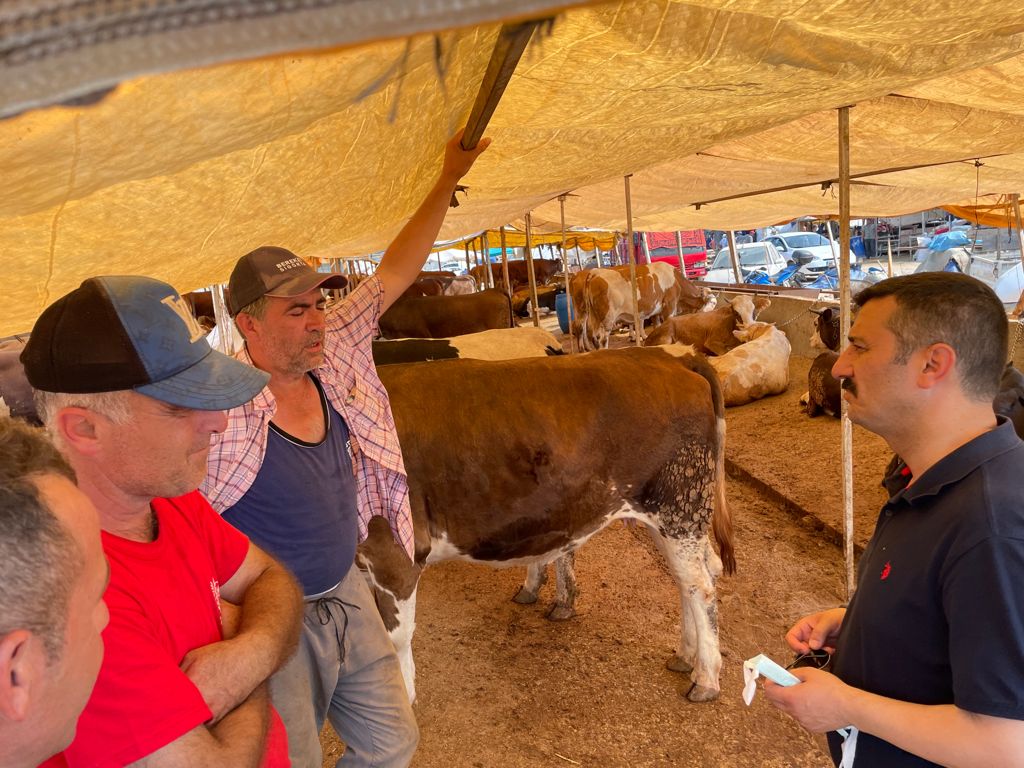 Türkoğlu Kurban Pazarından seslendi: "Elde kalan kurbanlıkları alıp vatandaşa dağıtın!.."
