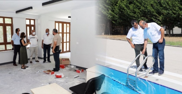 Başkan Türkyılmaz sosyal tesisleri yerinde inceledi