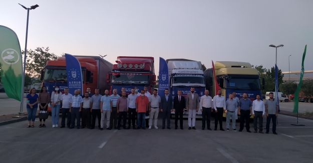 Bursa Büyükşehir Belediyesi'nden Artvin'e saman yardımı