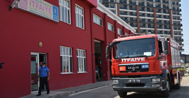 Bursa itfaiyesi 7 araçla Marmaris'in hizmetinde