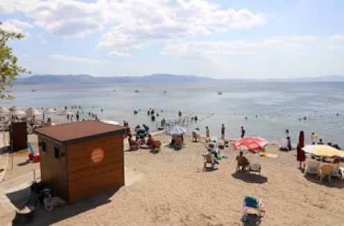 Gemlik’e engelsiz plaj