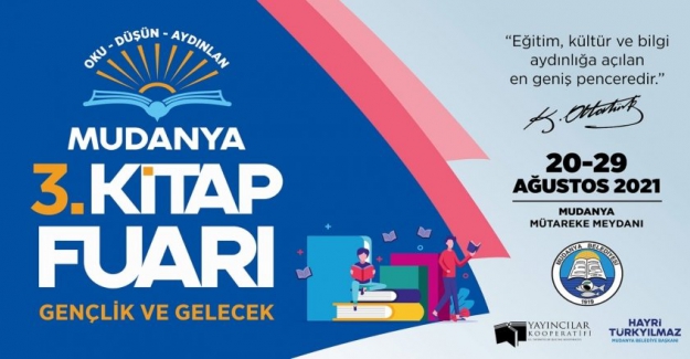 Mudanya 3. Kitap Fuarı Başlıyor