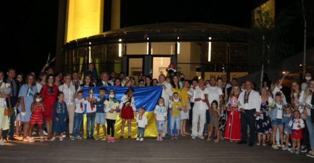 Ukrayna Bayrak Günü, Türkiye'de coşkuyla kutlandı