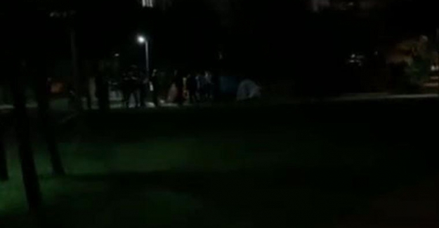 Ankara'da parka çadır kuran üniversitelilere polis müdehalesi