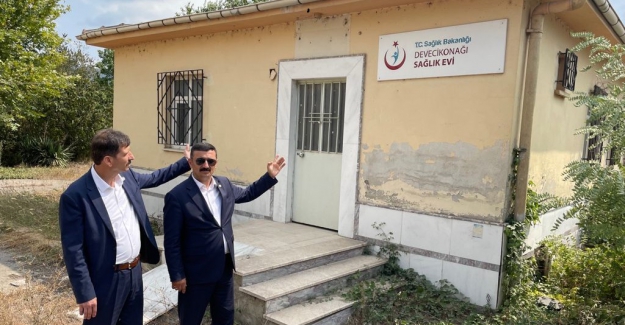 Devecikonağı Sağlık Merkezi Çürümeye Terk Edildi