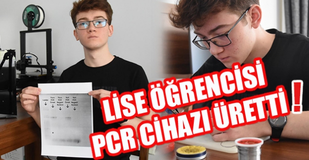 Lise öğrencisi PCR cihazı üretti!