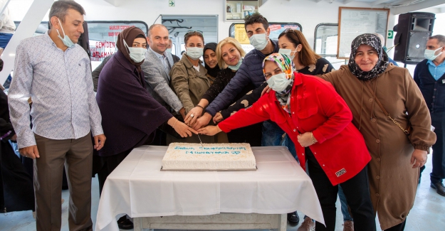 Mavi Tur sağlıkçıları ağırladı