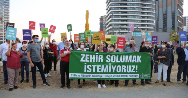 Nilüferliler zehir solumak istemiyor