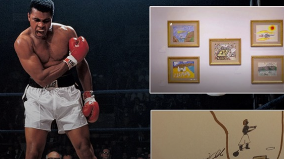 Muhammed Ali'nin çizimlerine 1 milyon Dolar
