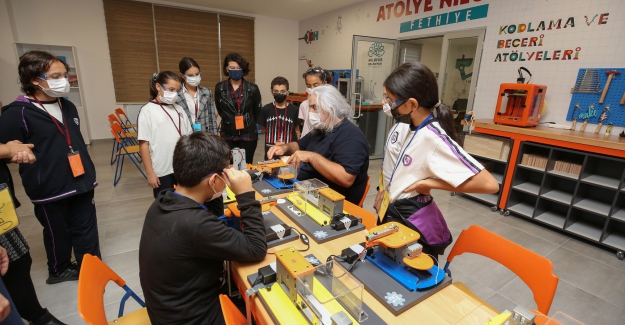 Nilüferli çocuklara “Yeni Nesil Üretim Atölyeleri”