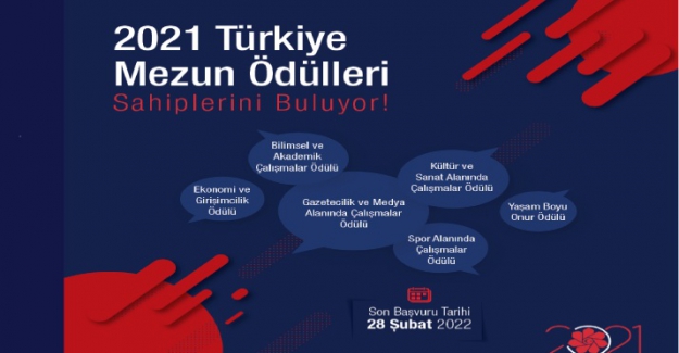 2021 Türkiye Mezun Ödülleri başvuruları başlıyor