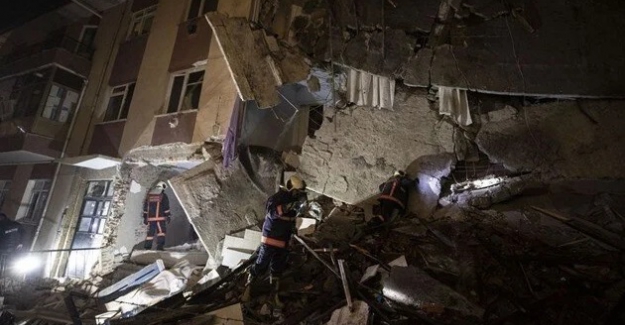 Ankara Keçiören'deki bir binada deprem gibi patlama