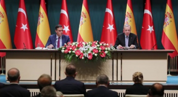 Cumhurbaşkanı Erdoğan, İspanya Hükümet Başkanı Pedro Sanchez ile ortak basın toplatısı düzenledi