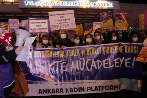 Kadınlar yurt sathında sokağa çıktılar: Kadına Yönelik Şiddetle Uluslararası Mücadele ve Dayanışma Günü"