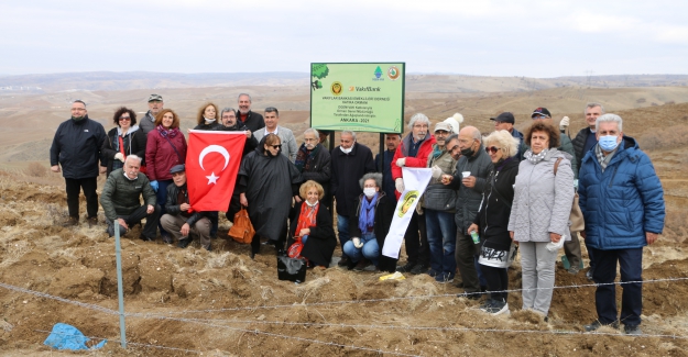 Vakıfbank Emeklileri Doğaya 10 Bin Fidan Armağan Ettiler