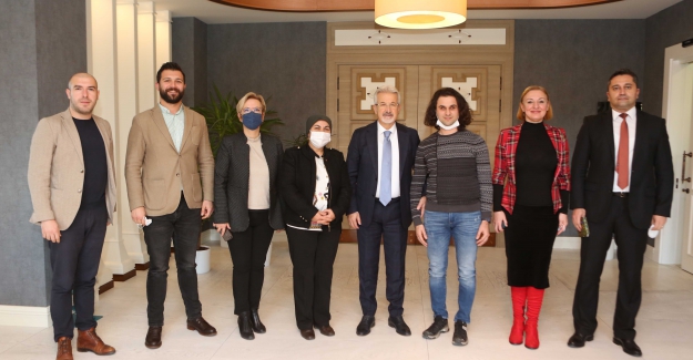 Engelli hakları çalışma grubundan Başkan Erdem’e ziyaret