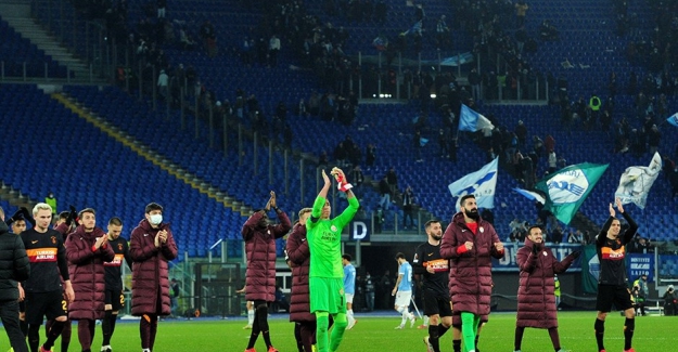 Galatasaray lider olarak tur atladı... UEFA Avrupa Ligi Lazio 0-0 Galatasaray