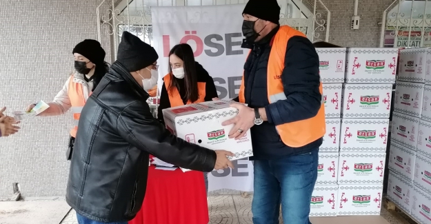 LÖSEV'in Kurban Eti Dağıtımı hız kesmeden sürüyor