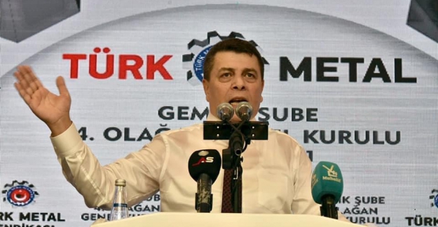 Türk Metal Sendikası Gemlik Şubesi Genel Kurul Toplantısı'nda "Grev" açıklaması