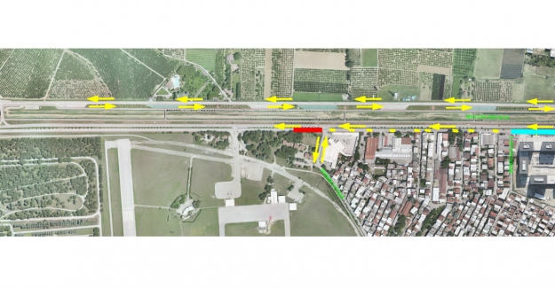 Yunuseli Bulvarı üzerinde trafik düzenlemesi