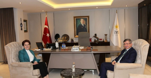 Davutoğlu, Kılıçdaroğlu'dan sonra Akşener'i de ziyaret etti