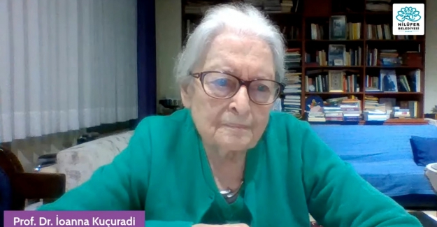 Felsefenin Duayeni İoanna Kuçuradi 'Tematik Buluşmalar'a konuk oldu