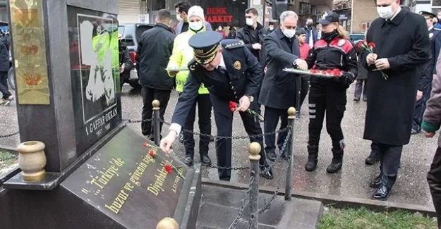 Şehit Emniyet Müdürü Ali Gaffar Okkan rahmet ve dualarla anıldı