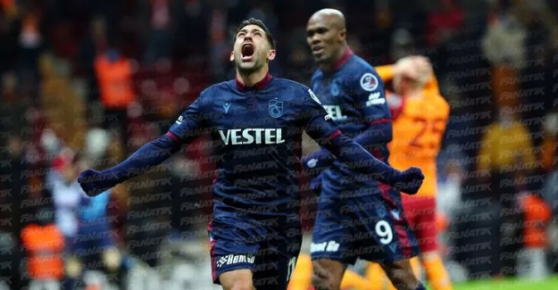 Galatasaray - Trabzonspor maç sonucu: 1-2