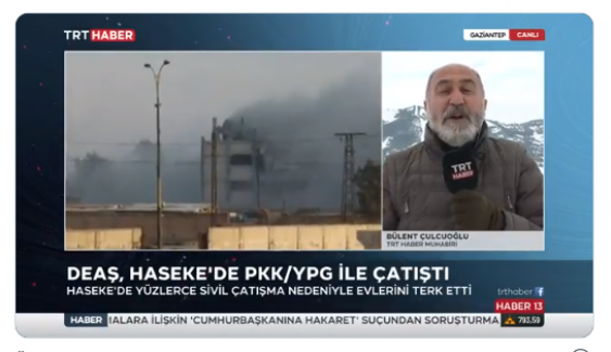 Suriye'nin Haseke şehrinde PKK/YPG idaresindeki cezaevine DEAŞ'tan bombalı baskın..