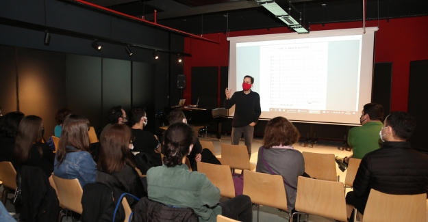 Ünlü besteci Sanlıkol deneyimlerini Nilüfer’de paylaştı