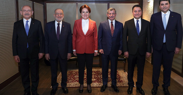 Muhalefetten tarihi buluşma: 6 parti liderinin zirvesi başladı