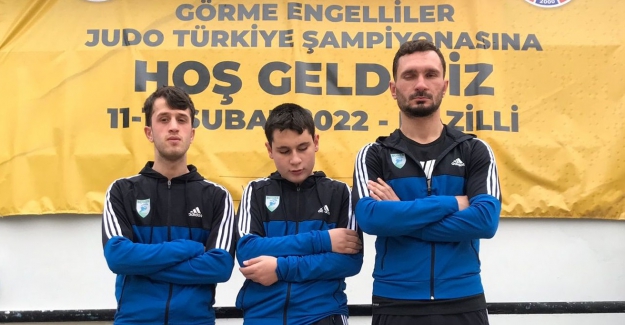 Nilüfer'in  görme engelli sporcularından 3 altın madalya