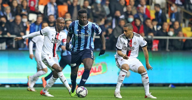 Süper Lig: Adana Demirspor 1-1 Beşiktaş