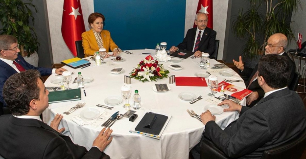 Altılı masanın gündemi "yeni seçim yasası"