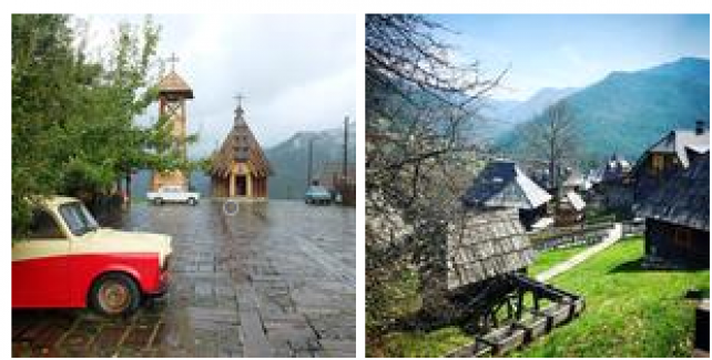 Gizli Cennet Mokra Gora Vadisi, dünyanın en iyi turistik köylerinden biri oldu