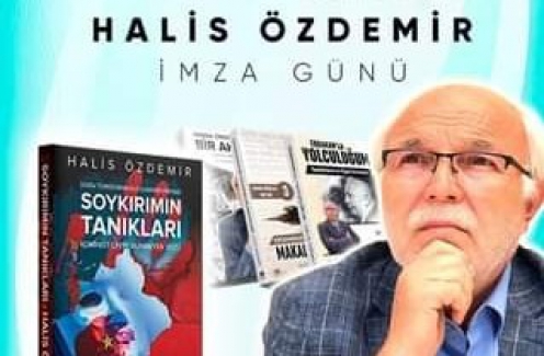 HALİS ÖZDEMİR'in beklenen imza günü Fatih Kitap Fuarı'nda