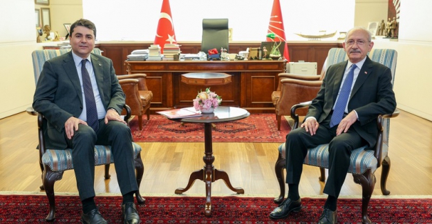 Kılıçdaroğlu, Demokrat Parti Genel Başkanı Gültekin Uysal'ı Kabul Etti