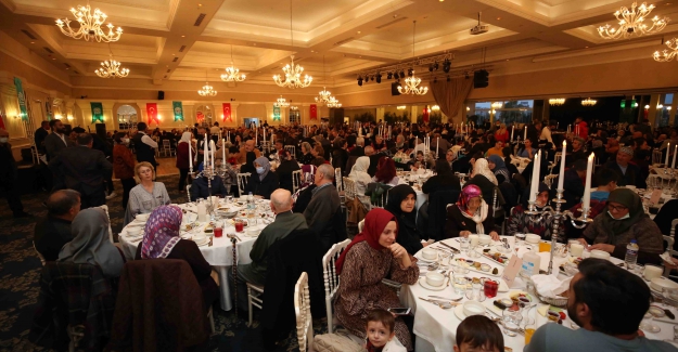 Şehit aileleri ve gaziler iftarda bir araya geldi