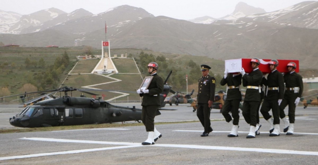 Şehit üsteğmen Ömer Delibaş memleketi Kayseri'ye uğurlandı