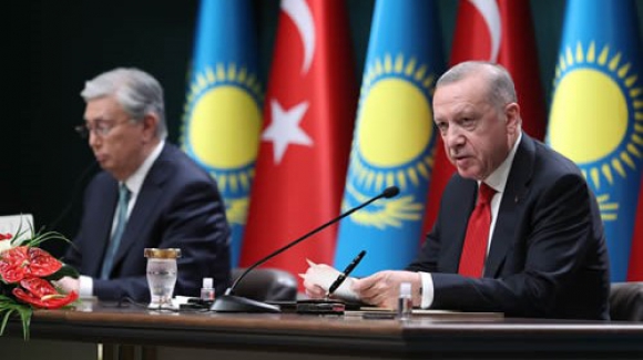 Cumhurbaşkanı Erdoğan: “Türkiye ile Kazakistan köklü ilişkilere sahip iki kardeş ülkedir”
