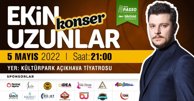 Kültürpark Açıkhava Tiyatrosu'nda Ekin Uzunlar rüzgarı esecek