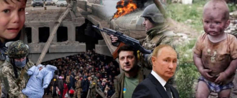 Savaşın kahreden yüzü.. Olan her şeyden habersiz çocuklara oldu