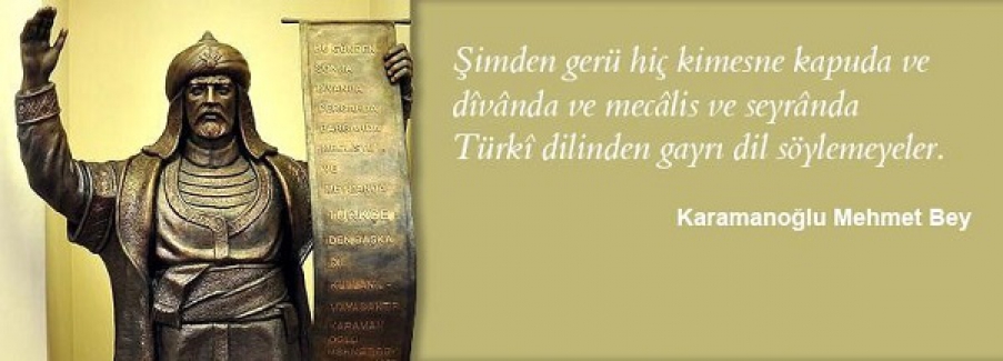 Türk Dil Bayramı’nın 745. yıl dönümü kutlu olsun!