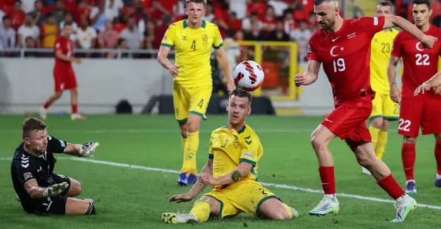 A Milli Futbol Takımımız UEFA Uluslar Ligi'nde Litvanya'yı 2-0 mağlup etti
