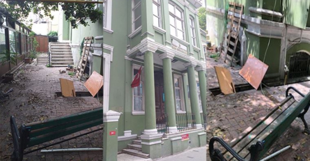 Bakırköy Sanat Konağı yağmalandı