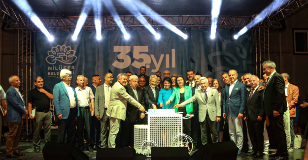 Bursa’nın Nilüfer’i 35 yaşında