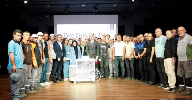 İnegöl Belediyesi'nde aylık toplu doğum günü kutlamaları